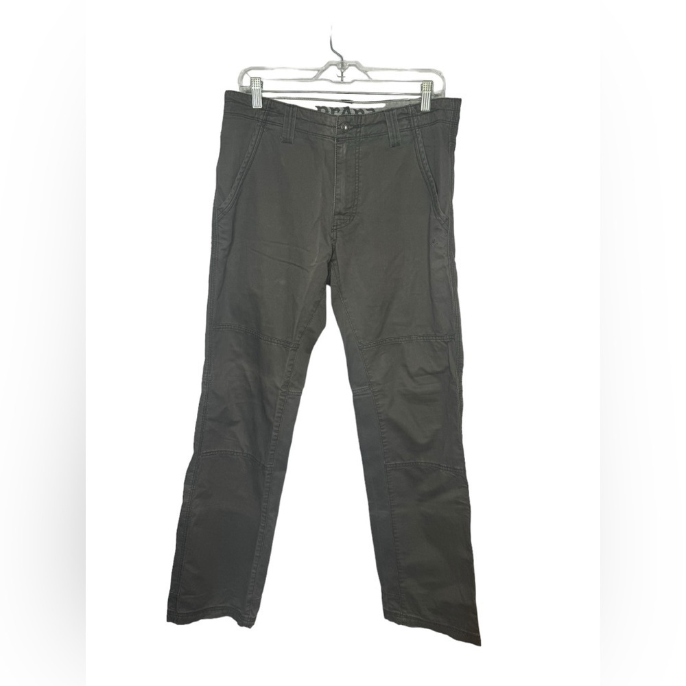 prAna Hiking Pants Outdoor Pockets gray Mens Size 32x32